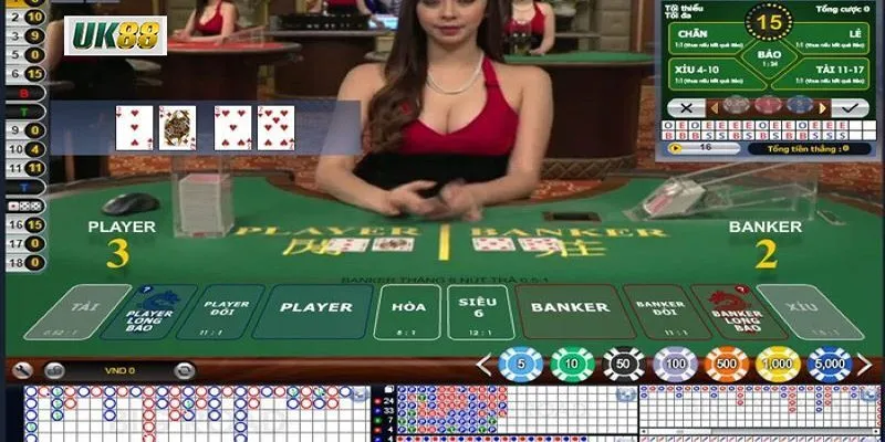Hướng dẫn tham gia đánh baccarat trực tuyến tại nhà cái