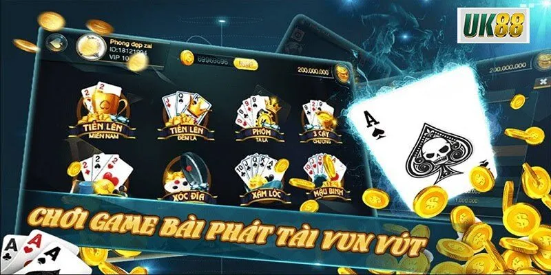 Chơi game bài đổi thưởng tận hưởng trọn vẹn từ giải trí đến thu nhập