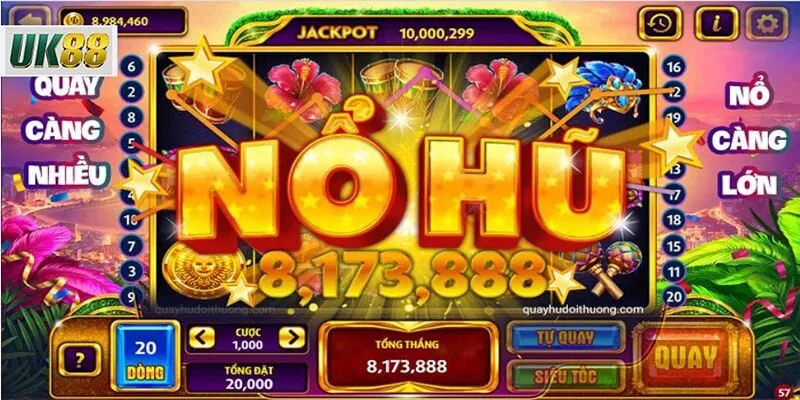 Cách chơi siêu nổ hũ tại UK88 hiệu quả mà bạn nên biết 