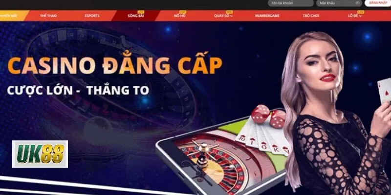 Đăng ký CASINO UK88 - Đơn giản và nhanh chóng